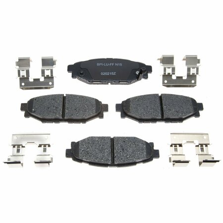 R/M BRAKES OE Replacement, Ceramic, Includes Mounting Hardware MGD1114CH